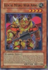 Koa’ki Meiru War Arms (81) (RGBT) - YuGiOh Single