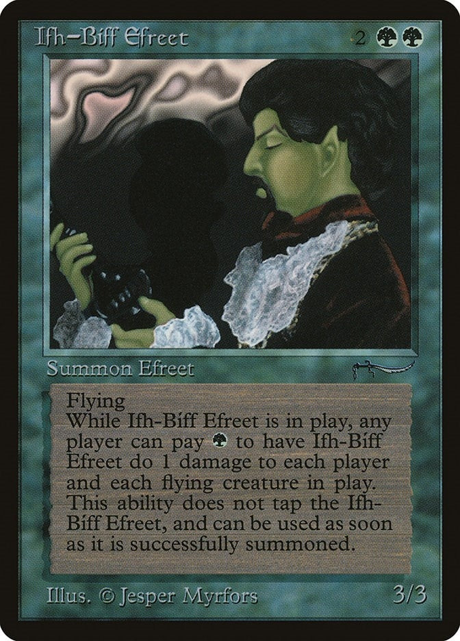 Ifh-Biff Efreet [ARN] - MTG Single