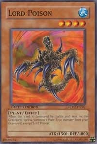 Lord Poison (2004) (GLD2) - YuGiOh Single