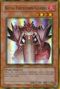 Royal Firestorm Guards (2030) (GLD2) - YuGiOh Single