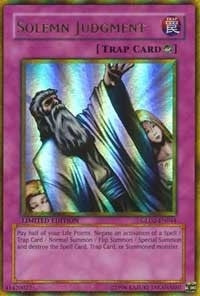 Solemn Judgment (2044) (GLD2) - YuGiOh Single