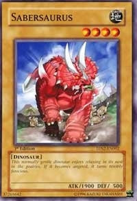Sabersaurus (5) (5DS2) - YuGiOh Single
