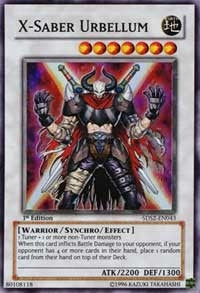 X-Saber Urbellum (5) (5DS2) - YuGiOh Single