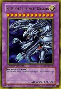 Blue-Eyes Ultimate Dragon (1028) (GLD1) - YuGiOh Single