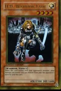 D.D. Warrior Lady (1015) (GLD1) - YuGiOh Single