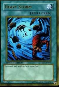 Heavy Storm (1031) (GLD1) - YuGiOh Single