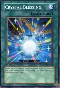 Crystal Blessing (7014) (DP07) - YuGiOh Single