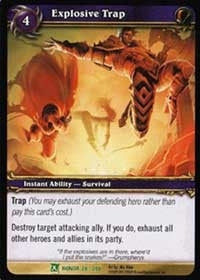 Explosive Trap - WoW Single