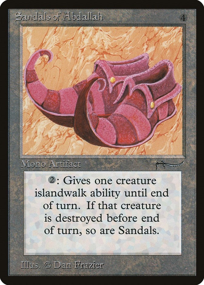 Sandals of Abdallah [ARN] - MTG Single