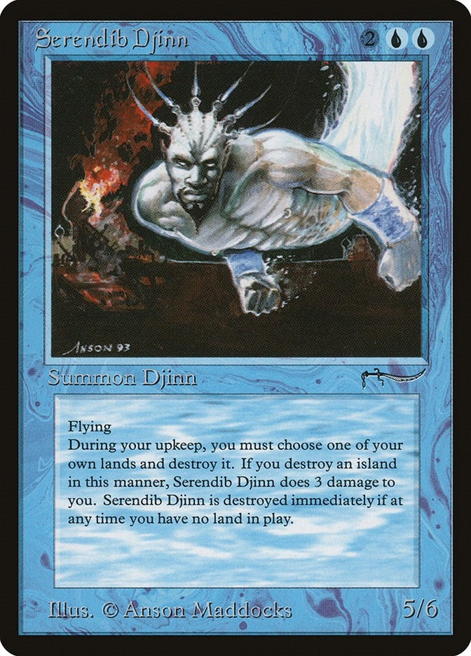 Serendib Djinn [ARN] - MTG Single