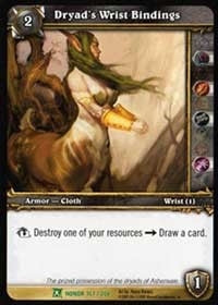 Dryad’s Wrist Bindings - WoW Single