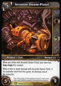 Arcanite Steam-Pistol - WoW Single