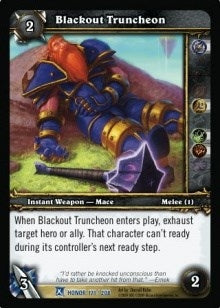Blackout Truncheon - WoW Single