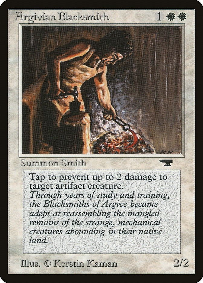 Argivian Blacksmith [ATQ] - MTG Single