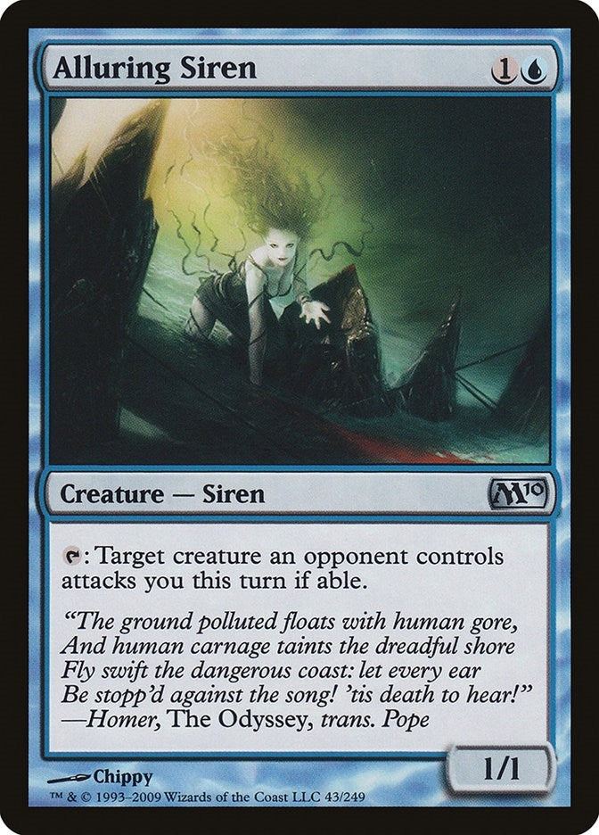 Alluring Siren (43) [M10] - MTG Single