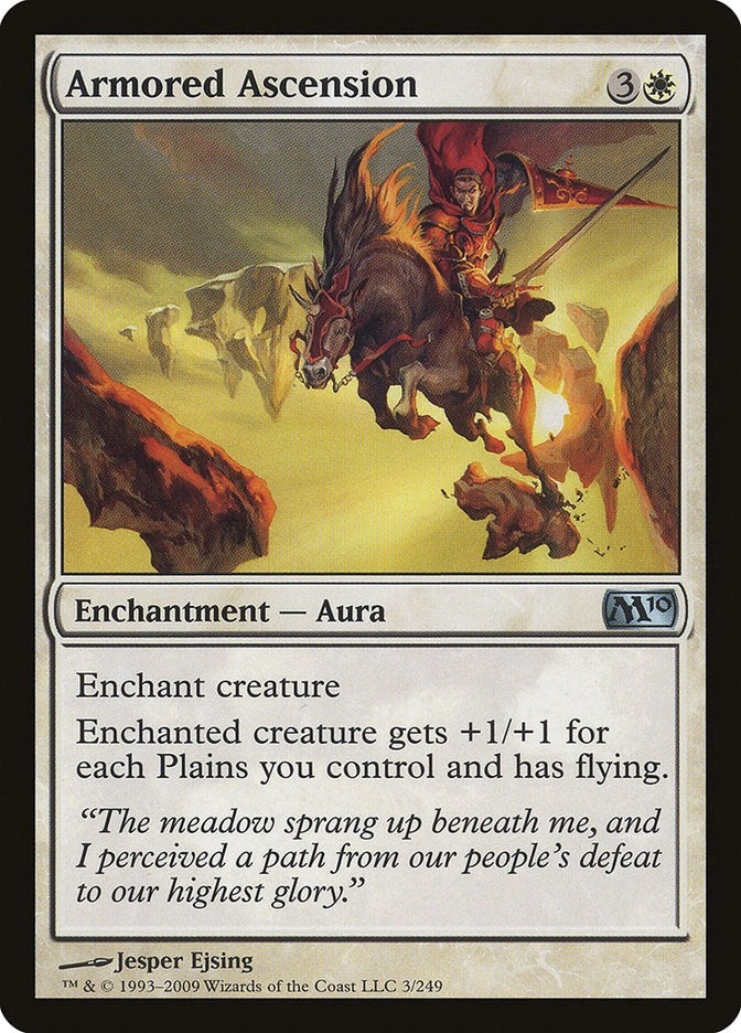Armored Ascension (3) [M10] - MTG Single