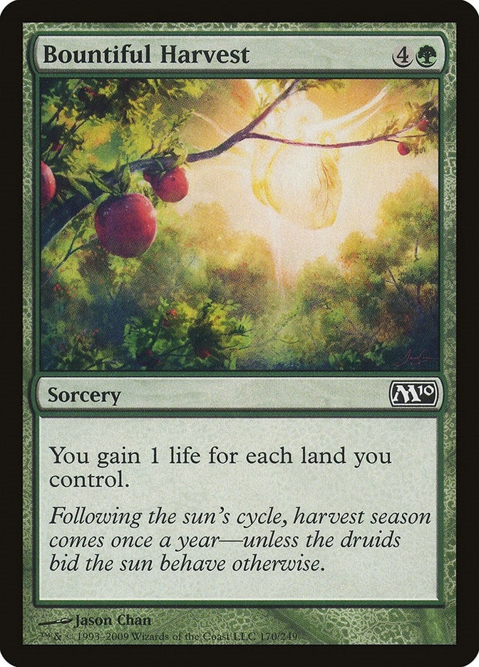 Bountiful Harvest (170) [M10] - MTG Single