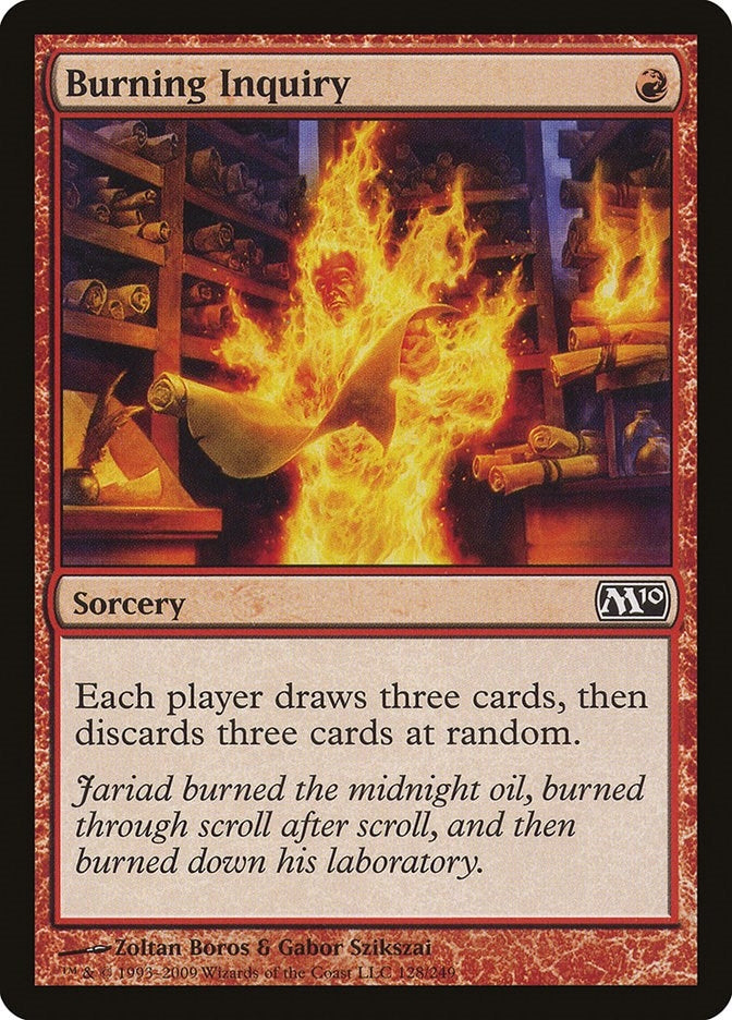 Burning Inquiry (128) [M10] - MTG Single
