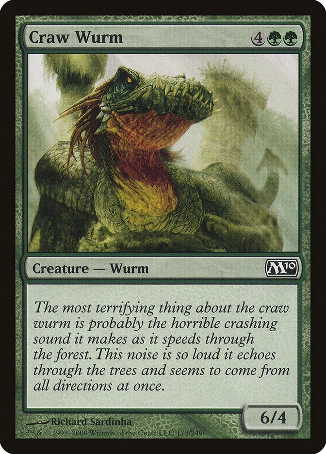 Craw Wurm (173) [M10] - MTG Single