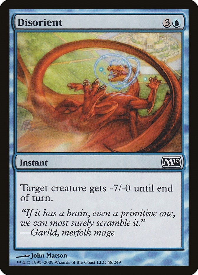 Disorient (48) [M10] - MTG Single