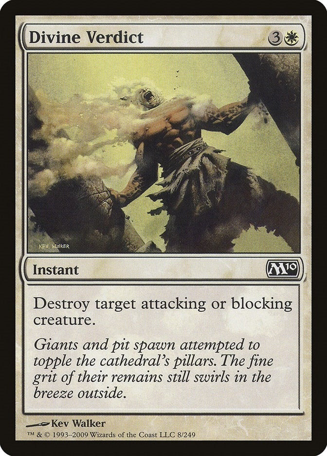 Divine Verdict (8) [M10] - MTG Single