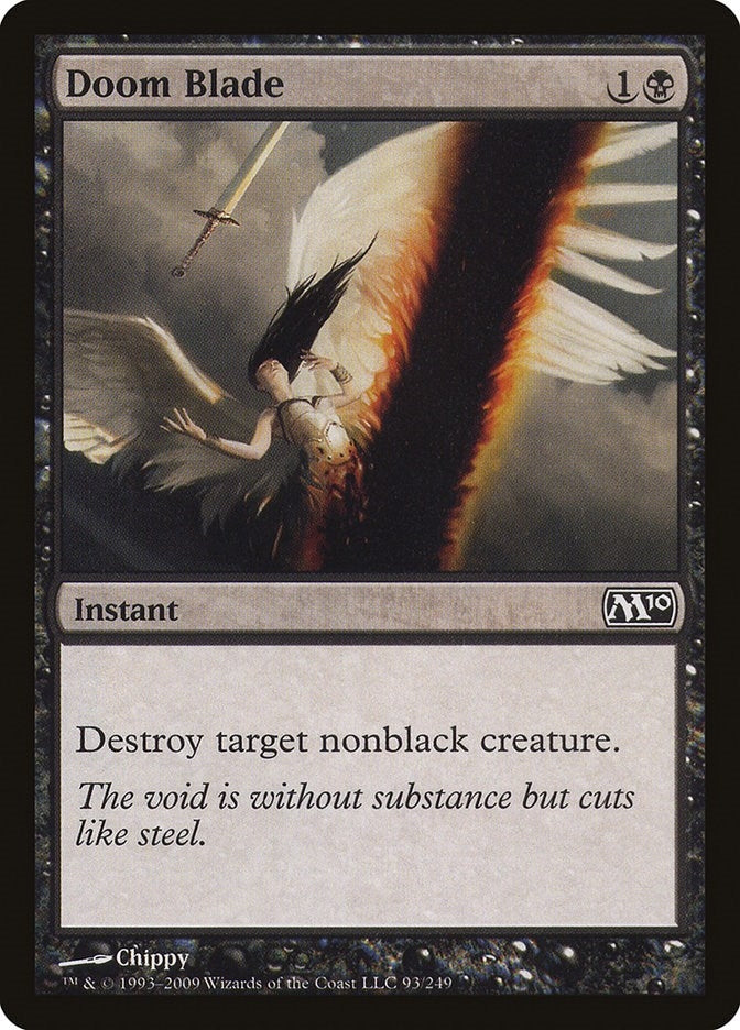 Doom Blade (93) [M10] - MTG Single