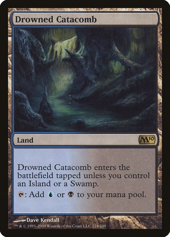 Drowned Catacomb (224) [M10] - MTG Single