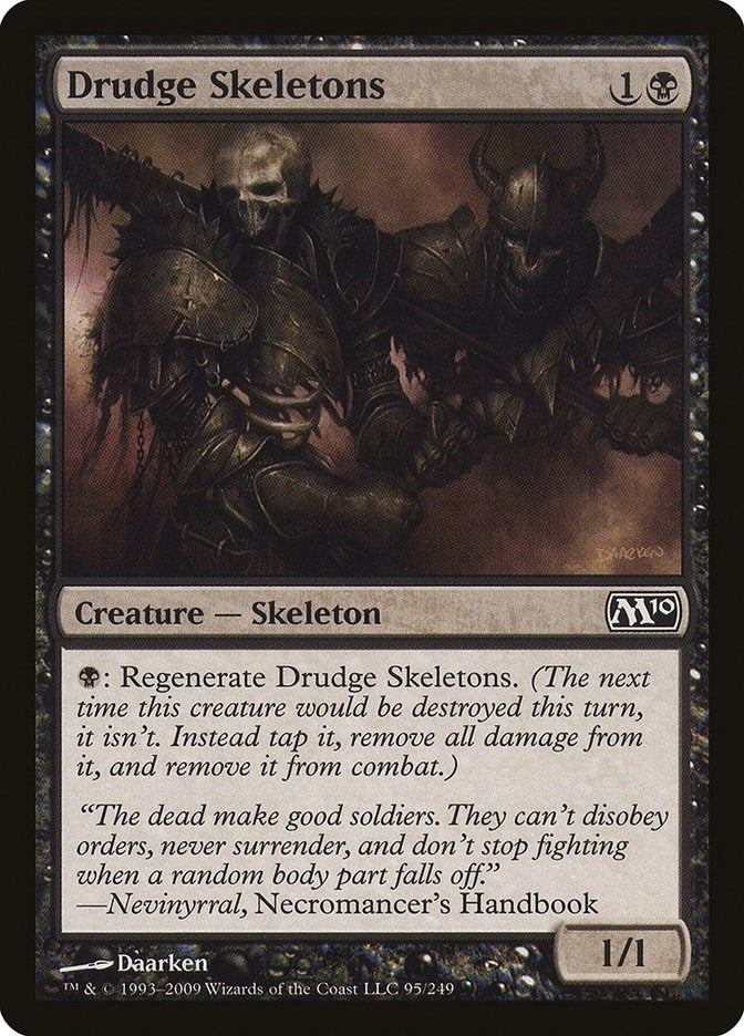 Drudge Skeletons (95) [M10] - MTG Single