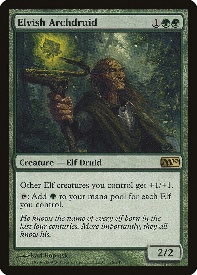 Elvish Archdruid (176) [M10] - MTG Single