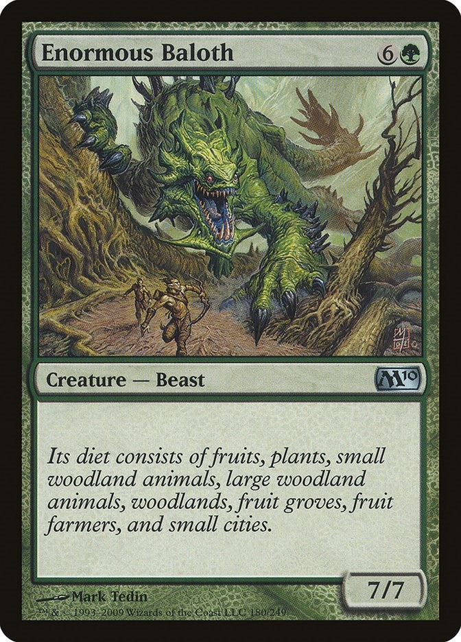Enormous Baloth (180) [M10] - MTG Single
