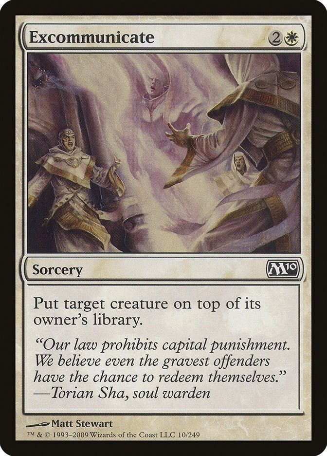 Excommunicate (10) [M10] - MTG Single