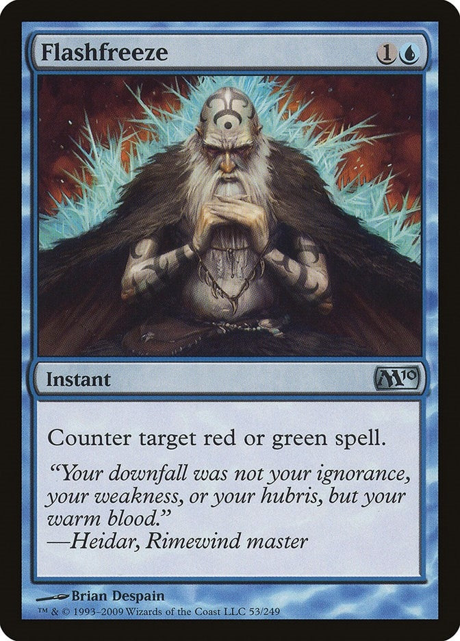 Flashfreeze (53) [M10] - MTG Single