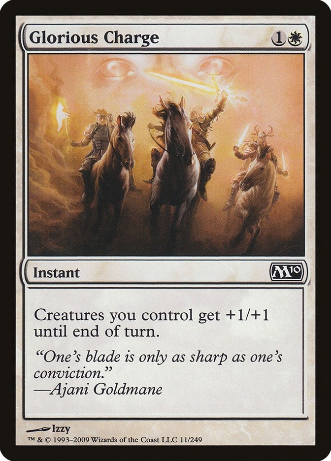 Glorious Charge (11) [M10] - MTG Single