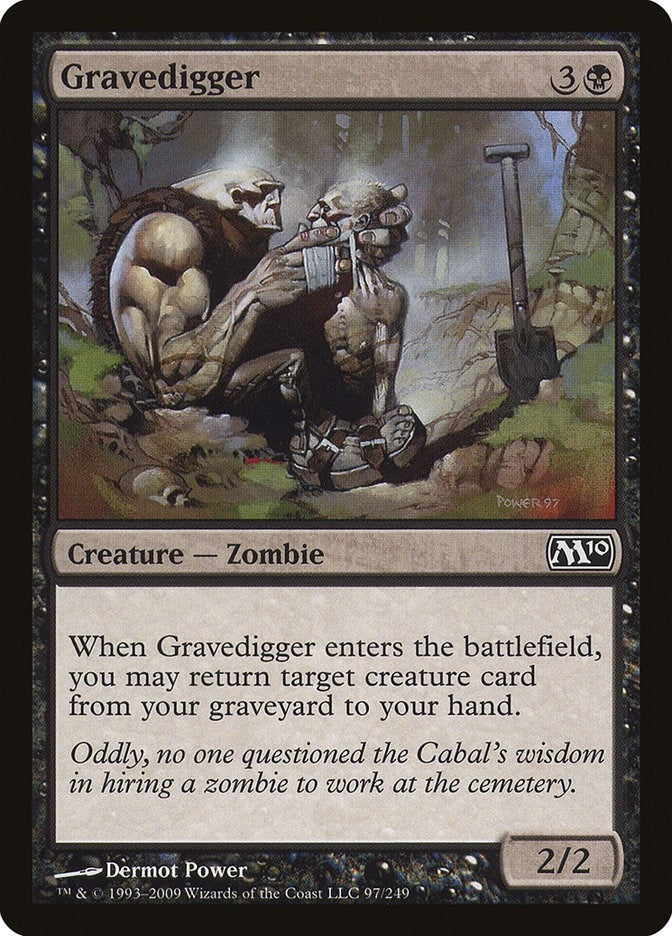 Gravedigger (97) [M10] - MTG Single