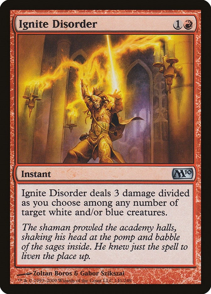 Ignite Disorder (141) [M10] - MTG Single
