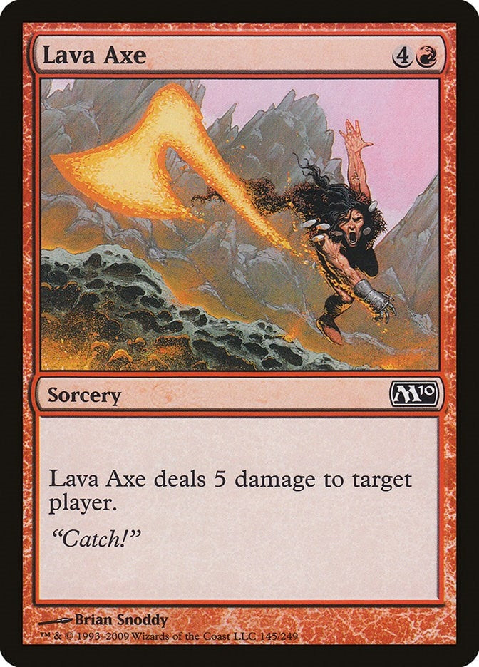 Lava Axe (145) [M10] - MTG Single