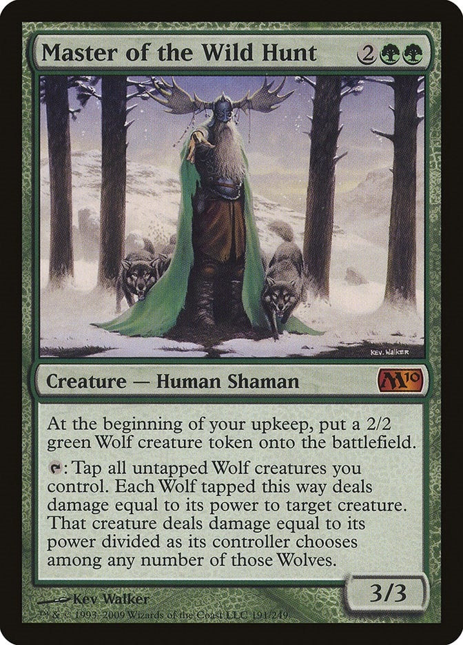 Master of the Wild Hunt (191) [M10] - MTG Single