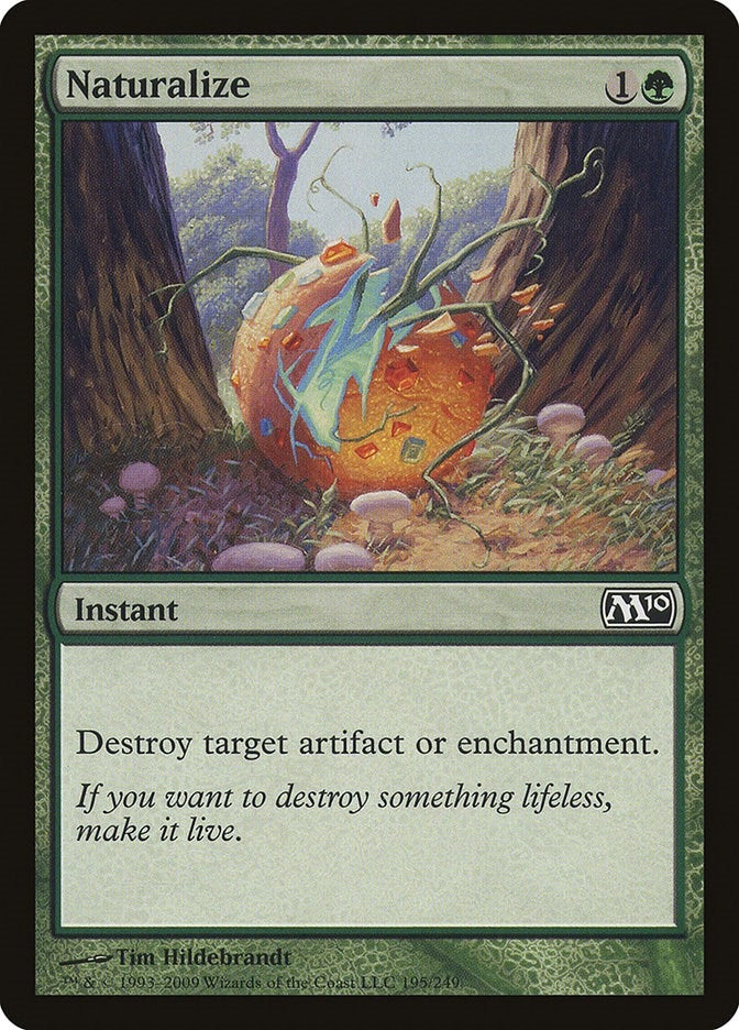 Naturalize (195) [M10] - MTG Single