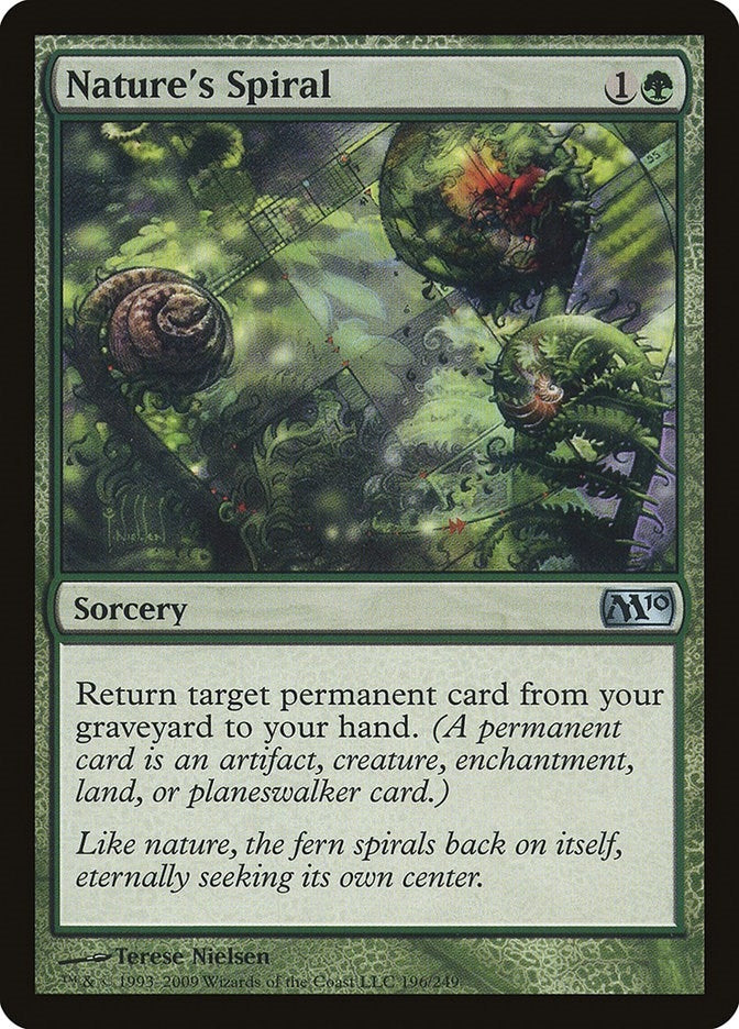Nature’s Spiral (196) [M10] - MTG Single