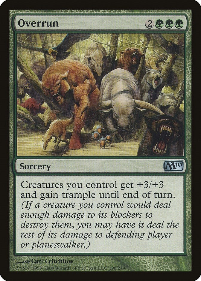 Overrun (198) [M10] - MTG Single