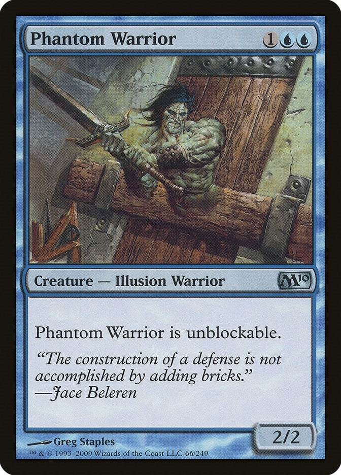 Phantom Warrior (66) [M10] - MTG Single
