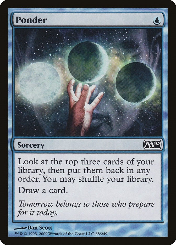 Ponder (68) [M10] - MTG Single