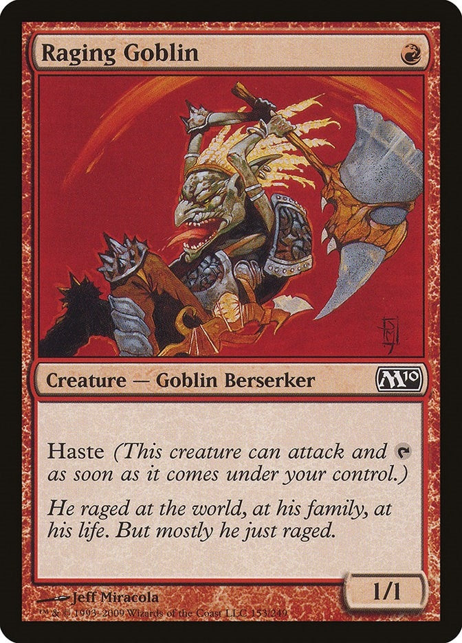 Raging Goblin (153) [M10] - MTG Single
