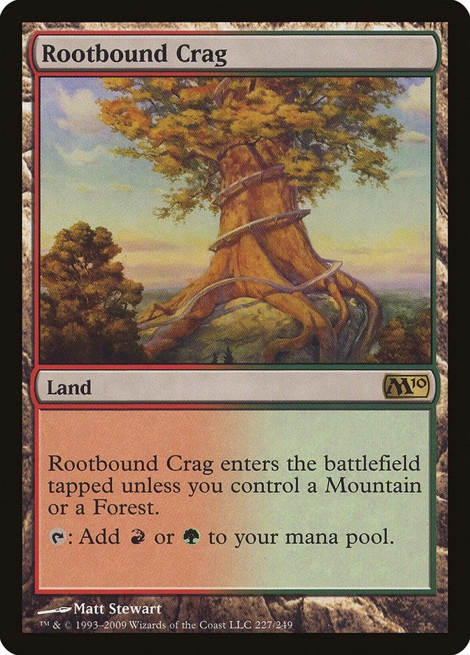 Rootbound Crag (227) [M10] - MTG Single