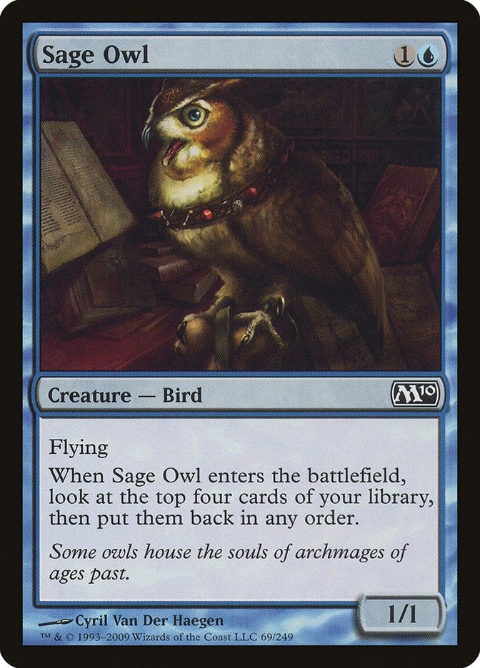 Sage Owl (69) [M10] - MTG Single