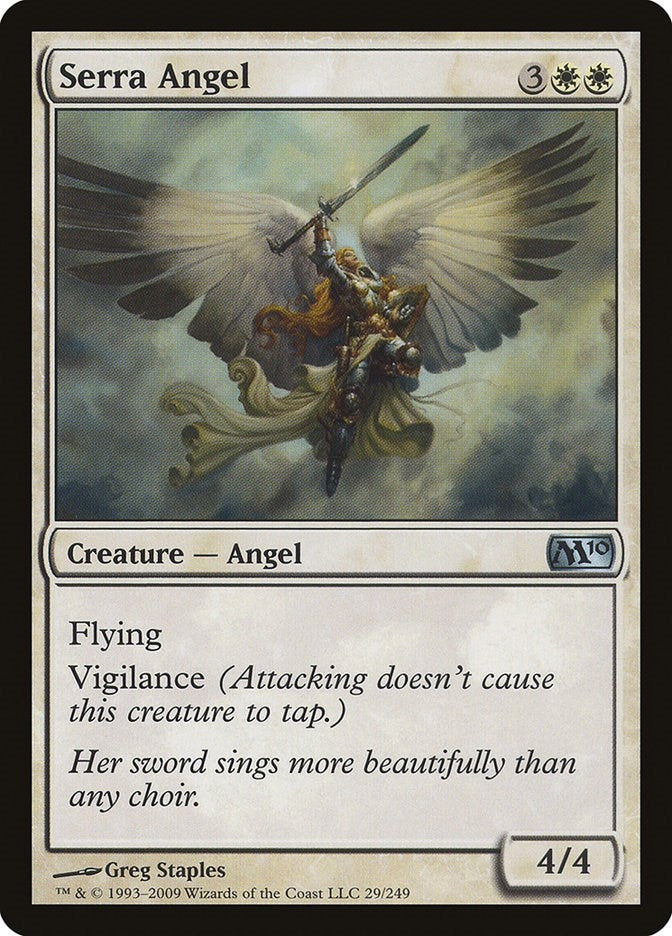Serra Angel (29) [M10] - MTG Single