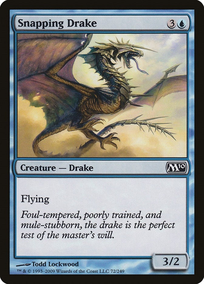 Snapping Drake (72) [M10] - MTG Single