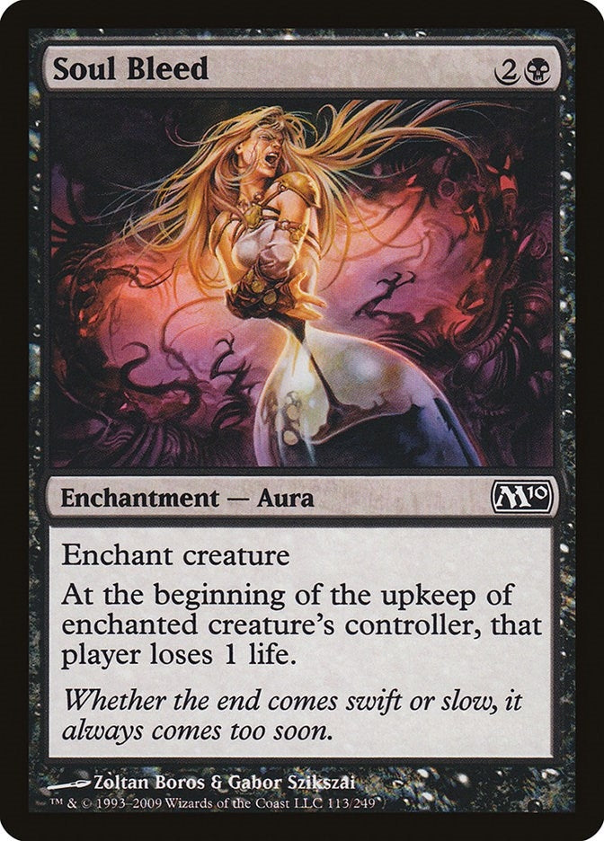 Soul Bleed (113) [M10] - MTG Single