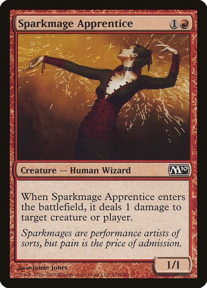 Sparkmage Apprentice (158) [M10] - MTG Single