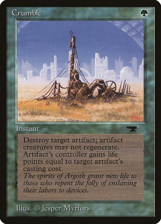 Crumble [ATQ] - MTG Single